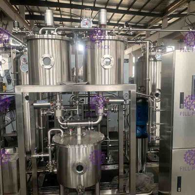 Linea di trasformazione miscelatore 6000L/H della bibita automatica di CO2 del selz di alto potere