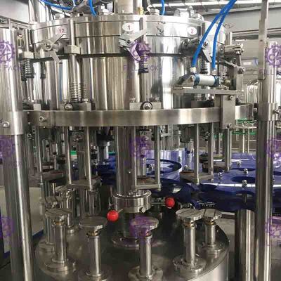 Vetro di plastica 3 dell'ANIMALE DOMESTICO del vino del succo dell'acqua gassata in 1 imbottigliatrice/attrezzatura/linea/impianti/sistema Monobloc
