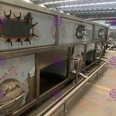 Sterilizzatore automatico della macchina imballatrice della bottiglia per la linea di produzione della bevanda