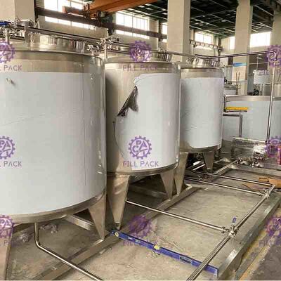 Il litchi mescolato Juice Preparation Equipment Plant System del tè 3000L/H della bevanda ha condito