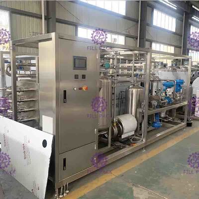 Tipo operazione facile del piatto UHT 3T/H della macchina dello sterilizzatore
