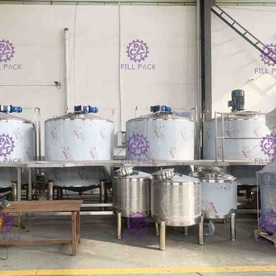 Rivestimento del vapore che riscalda Juice Processing Equipment With Agitator