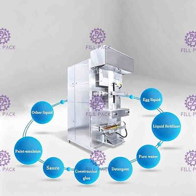 SpA liquido dell'impacchettatrice della bustina del film composito 10KG programmabile