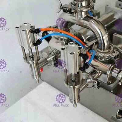 macchina di rifornimento liquida pneumatica automatica della pasta dei semi 1000ml