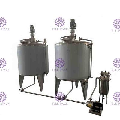 grado industriale asettico del serbatoio di trattamento delle acque 10000L