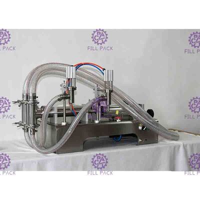 Doppia bevanda di riempimento liquida pneumatica delle teste 1000BPH del dispositivo