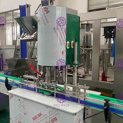 Imbottigliatrice pura automatica dell'acqua 2000BPH 2L, capsulatrice del riempitore di Rinser della bottiglia
