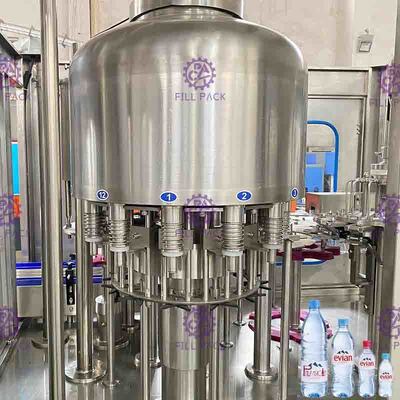 Linea pura bevente automatica pianta della macchina di rifornimento dell'acqua della piccola scala per le bottiglie di plastica dell'ANIMALE DOMESTICO
