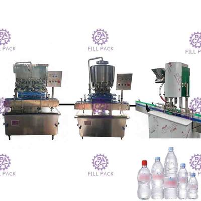 acqua potabile 3 dell'ANIMALE DOMESTICO 500ml/1L/2L in 1 attrezzatura/impianti/macchina/sistema/linea della capsulatrice del riempitore della rondella di Monoblock