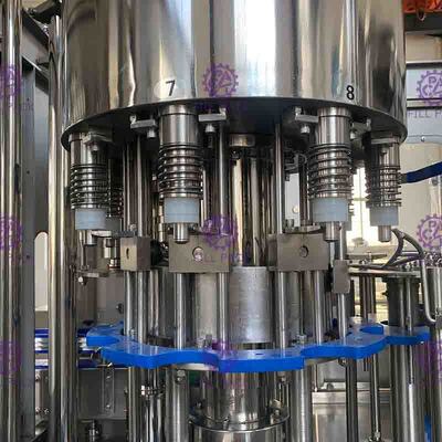 Bottiglia di plastica 3 del piccolo ANIMALE DOMESTICO di Full Auto 3000BPH in 1 imbottigliatrice di riempimento dell'acqua per acqua potabile minerale pura
