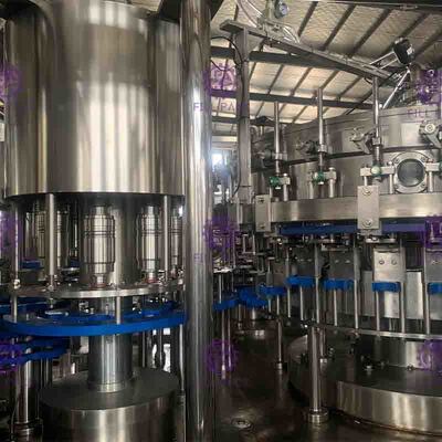 15000BPH 3 in 1 macchina di rifornimento bevente pura dell'acqua di bottiglia dell'ANIMALE DOMESTICO di Monoblock producendo acciaio inossidabile 304 dell'attrezzatura