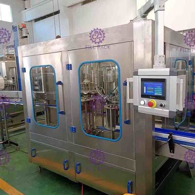 Macchina di rifornimento automatica della bevanda non-gassata 1200bph 3 rotatori in 1