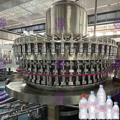 macchina di rifornimento dell'acqua di bottiglia 25000BPH con Siemens SpA e due pezzi della costruzione