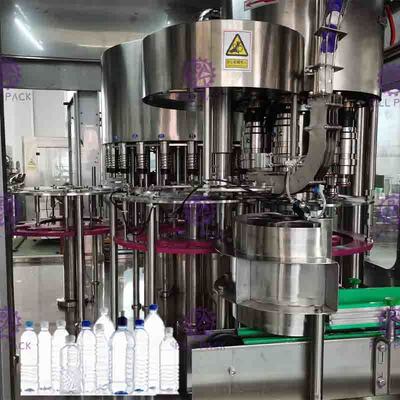 Macchina di rifornimento dell'acqua potabile di Monoblock, materiale da otturazione di lavaggio e sigillamento 3 in 1