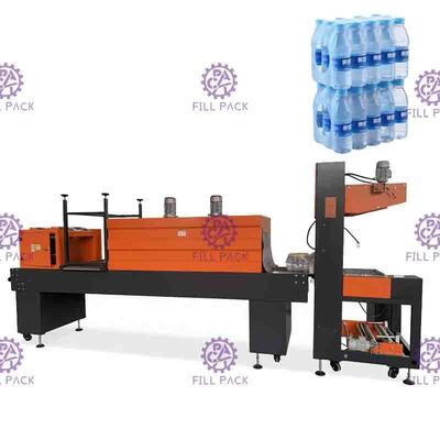 Linea di produzione di coperchiamento del materiale da otturazione dell'acqua minerale di 4000BPH Monoblock risciacquare della bottiglia di 500ML