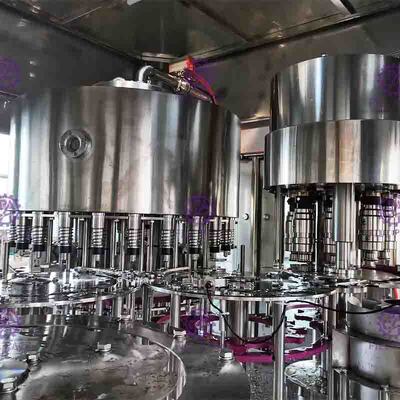 Macchina di rifornimento ad alta velocità dell'acqua minerale, macchina automatica di Monoblock di 18 teste