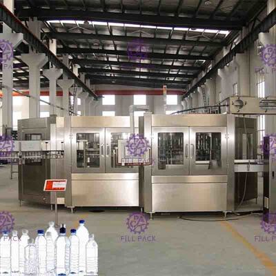 La grande capacità ha imbottigliato 3 in 1 processo preciso delle teste della macchina di rifornimento dell'acqua 60