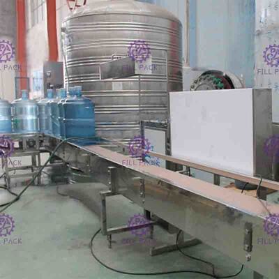 Attrezzatura/impianti/macchina/sistema/linea di coperchiamento di riempimento di lavaggio dell'acqua gallone/bottiglia del barilotto/del secchio