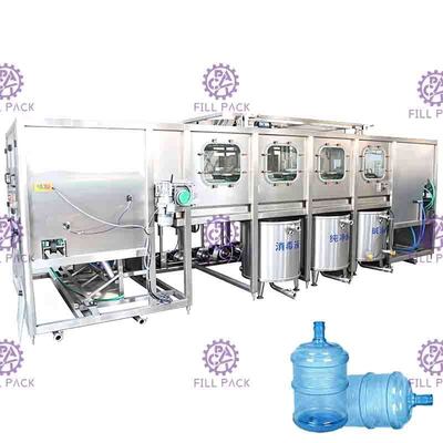 3 / Attrezzatura/impianti/macchina/sistema/linea della capsulatrice del riempitore della rondella dell'acqua di bottiglia 5 galloni/20L