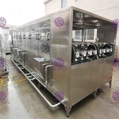 1200BPH automatico macchina di rifornimento dell'acqua da 5 galloni/linea con acciaio inossidabile