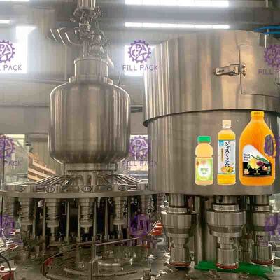 Monoblock 3 in 1 macchina di riempimento a caldo adatta ad imbottigliamento del succo