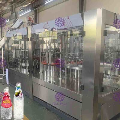 Macchina automatica 3 di Juice Fruit Pulp Filling Capping in 1 bevanda del granello di Monoblock