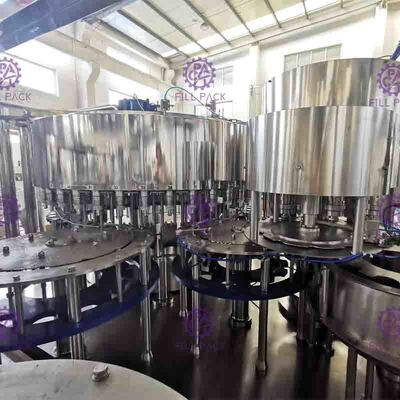 Monoblock che lava l'attrezzatura di plastica della bottiglia di Juice Filling Capping Machine CGF32-32-10
