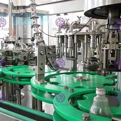 Il contatto SUS316 parte Juice Filling Machine adatto a cambiamento differente della bottiglia di dimensione