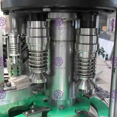 in pieno macchina di rifornimento non automatica della bevanda del succo del gas 4.2Kw per la bottiglia di vetro