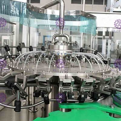Macchina di rifornimento liquida della bottiglia di vetro di Full Auto, frutta Juice Filler 8000BPH