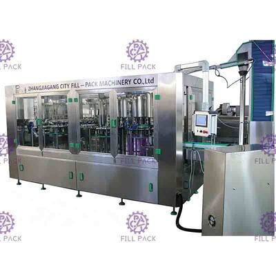 Posizione di spruzzatura di Juice Bottle Packing Machine 4 del mango di 10000BPH 330ml