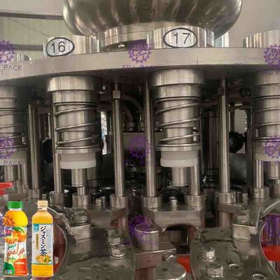 La bottiglia/ha imbottigliato la macchina/attrezzatura/impianto/unità/sistema/linea arancio di produzione del succo della bevanda della mela del tè della bevanda