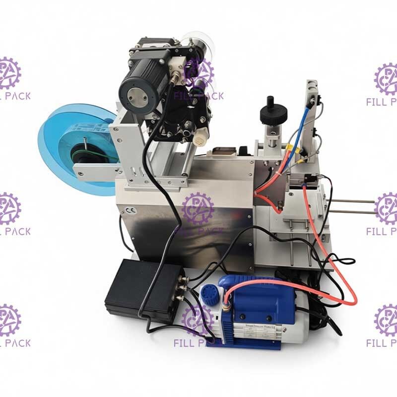 Semi adesivi dell'etichettatrice 1800BPH della bottiglia dell'autoadesivo automatici per i lati quadrati della bottiglia 3