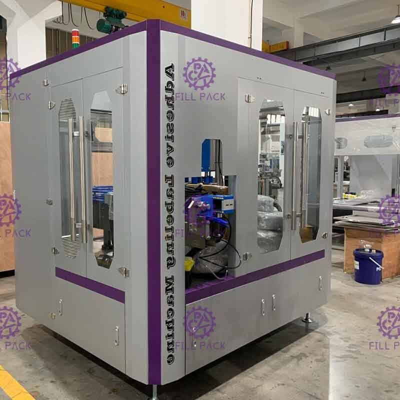 Tipo rotatorio etichettatrice autoadesiva della bottiglia di vetro di birra dell'autoadesivo per la singola etichetta