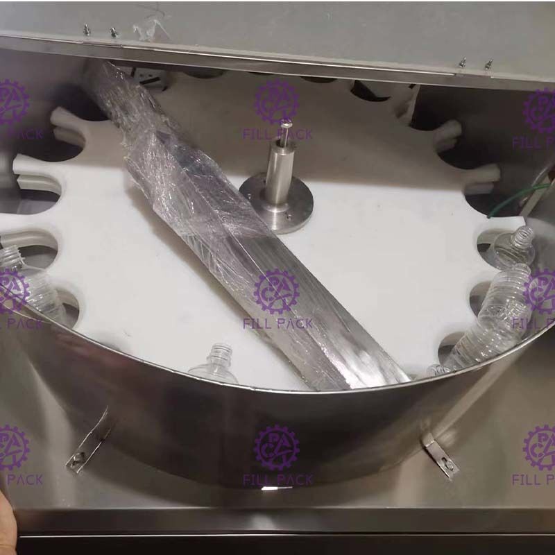 Tipo rotondo vaglio del piatto della piccola bottiglia per il sistema di riempimento dell'acqua