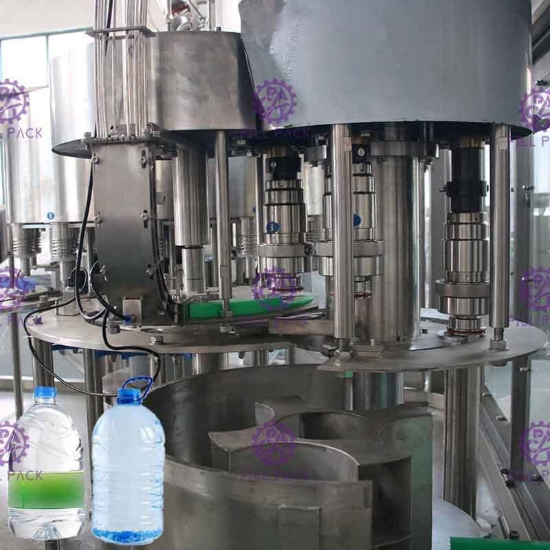 Teste dell'imbottigliatrice dell'acqua potabile dell'acciaio inossidabile 10 con tipo lineare