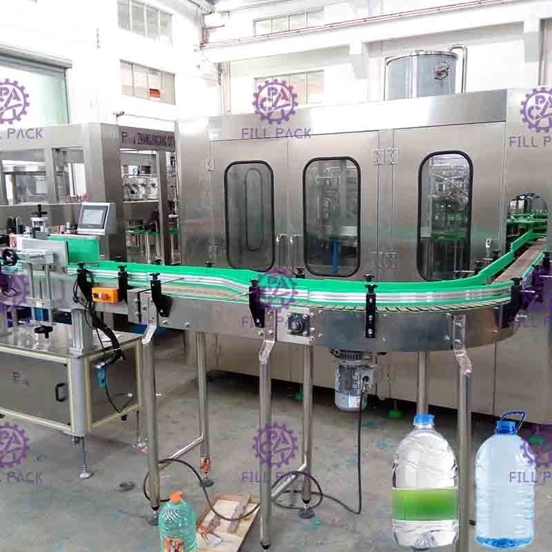 3L / bottiglia di plastica 2 dell'acqua minerale 5L/10L in 1 attrezzatura/impianti/macchina/sistema/linea del materiale da otturazione