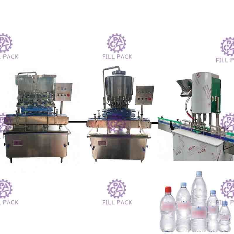 Acqua di bottiglia bevente pura dell'ANIMALE DOMESTICO 3 in 1 attrezzatura di produzione di Monoblock/impianto/macchina/sistema/linea