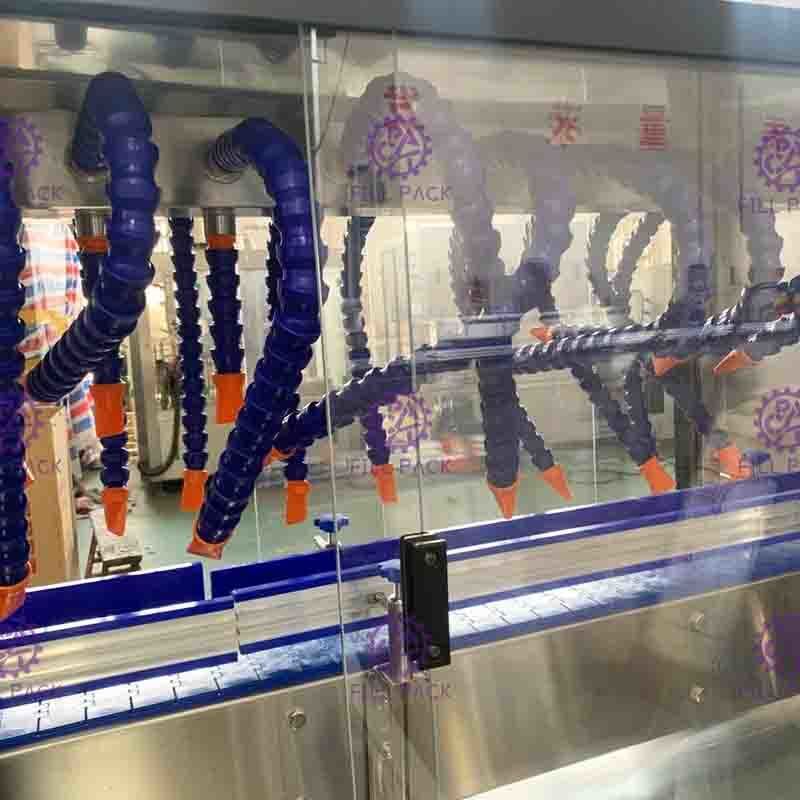Asciugatrice della bottiglia del moboblock del ventilatore di vortice 304 di acciaio inossidabile per la linea di trasformazione della bibita