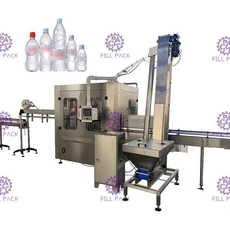 Bottiglia di plastica sterile Monoblock 0.5MPA asettico della macchina di rifornimento dell'acqua di alta sicurezza 0.5L