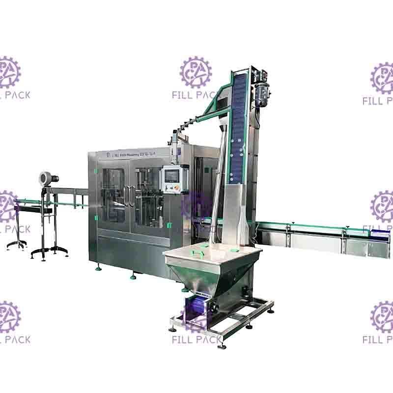 Linea pura bevente automatica pianta della macchina di rifornimento dell'acqua della piccola scala per le bottiglie di plastica dell'ANIMALE DOMESTICO