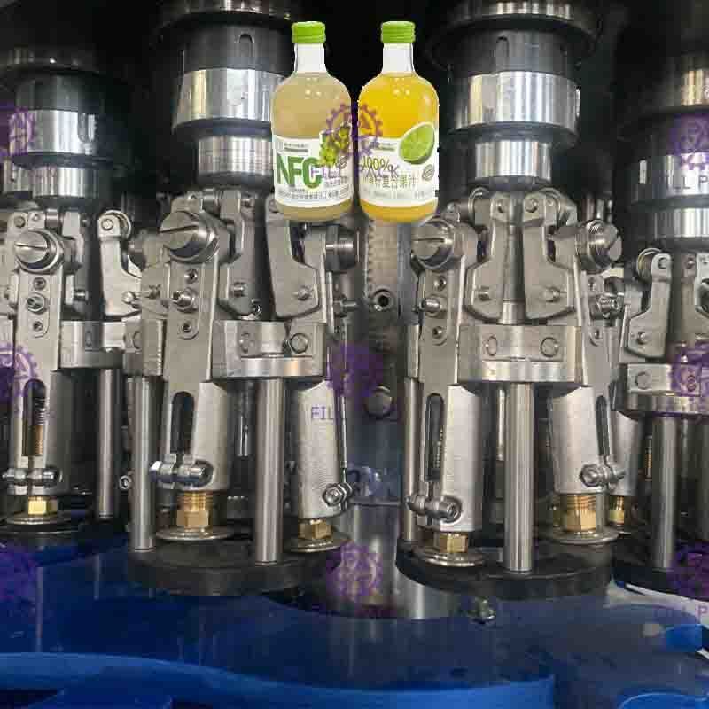 0.3L Juice Filling Machine concentrato di grande viscosità, tappatrice automatica