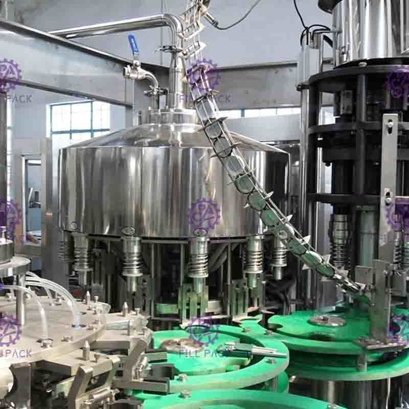 in pieno macchina di rifornimento non automatica della bevanda del succo del gas 4.2Kw per la bottiglia di vetro